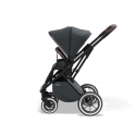 Καρότσι και port-bebe MOON™ Rocca Edition Anthrazit - Black Chrome