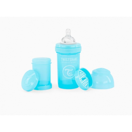 Μπιμπερό Twistshake κατά των κολικών 180ml Pastel Blue (1τμχ)