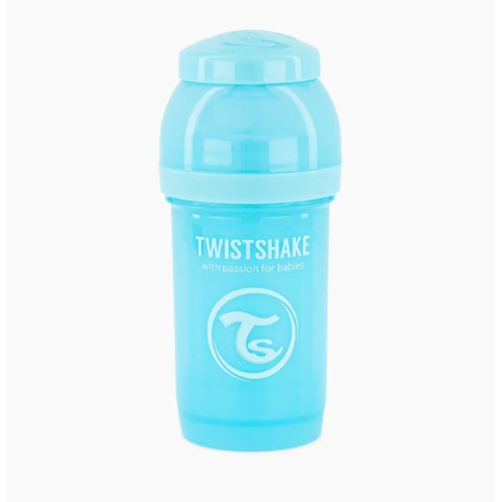 Μπιμπερό Twistshake κατά των κολικών 180ml Pastel Blue (1τμχ)