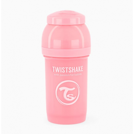 Μπιμπερό Twistshake κατά των κολικών 180ml Pastel Pink (1τμχ)