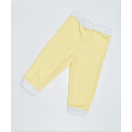 Παντελόνι πιτζάμας με ριπ Nona Bebe Κίτρινο 3-6 μηνών