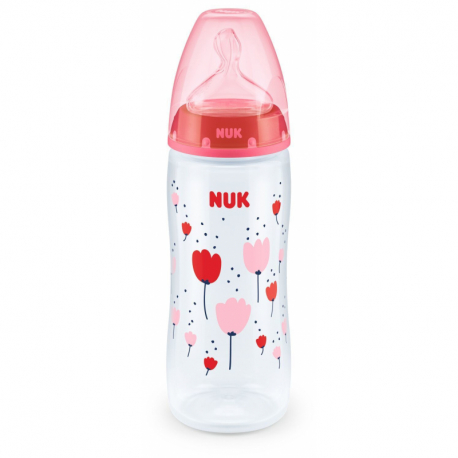 Mπιμπερό Nuk® First Choice+ με δείκτη ελέγχου θερμοκρασίας 360 ml XL (1τμχ)