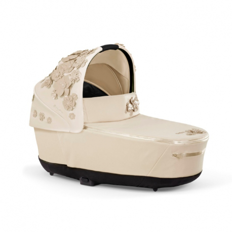 Σετ υφάσματα port-bebe Cybex Platinum Priam Lux Simply Flowers Beige