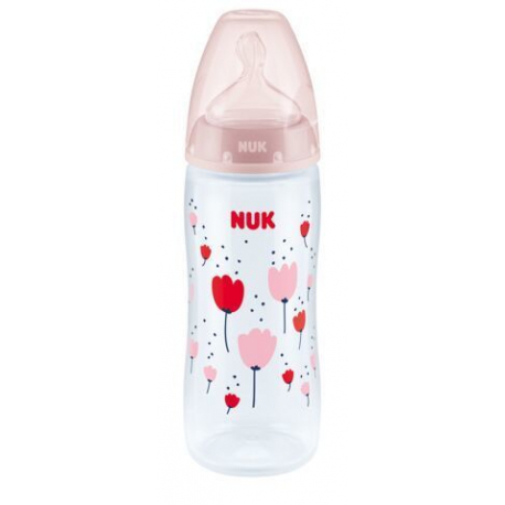 Μπιμπερό Nuk® First Choice+ με δείκτη ελέγχου θερμοκρασίας 360 ml XL (1τμχ)