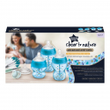 Σετ μπιμπερό Tommee Tippee Advanced Anti-Colic Blue για νεογέννητα, σετ των 9