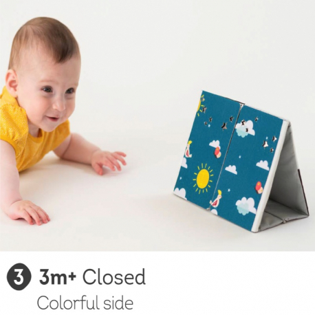 Βρεφικό βιβλίο με καθρέφτη Taf toys Tummy-Time Mirror Book