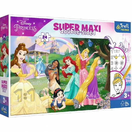 Παζλ 24 τεμαχίων Trefl Puzzle Super Maxi Disney Princess