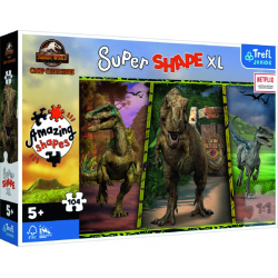 Παζλ XL 104 τεμαχίων Trefl Puzzle Super Shape - Jurassic World