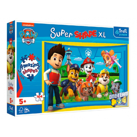 Παζλ XL 104 τεμαχίων Trefl Puzzle Super Shape - Paw Patrol