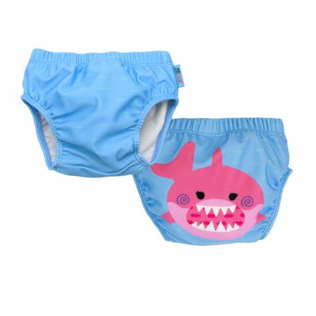 Πάνα - μαγιό Zoocchini™ Pink Shark 6-12 μηνών