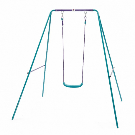 Κούνια εξωτερικού χώρου Plum® 2 in 1 Swing Set Purple - Teal