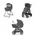 Σύστημα Inglesina Aptica System Duo Velvet Grey - Chassis Palladio Black