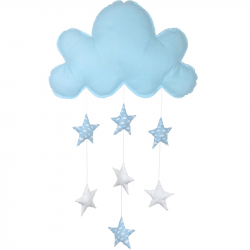 Μόμπιλε Σύννεφο με 7 αστέρια Baby Star Σιέλ