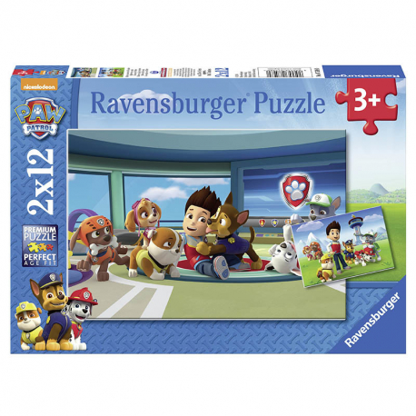 Παζλ Ravensburger Paw Patrol, 2 x 12 κομμάτια