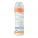 Γυάλινο μπιμπερό Chicco Well Being Boy 240 ml 0m+ (1τμχ)