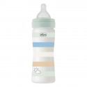 Πλαστικό μπιμπερό Chicco Well Being Boy 250 ml 2m+ (1τμχ)