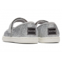 Μπαλαρίνες TOMS Tiny Mary Jane Iridescent Glimmer Silver