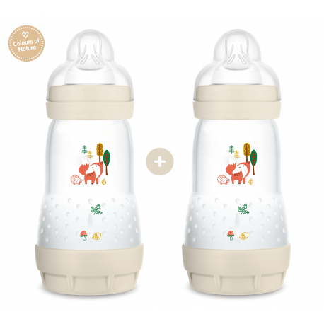 Μπιμπερό MAM Easy Start™ Anti-Colic 260 ml, σετ των 2