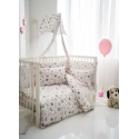 Κουβερλί κούνιας Vesta Home Pinky