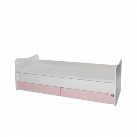 Πολυμορφικό κρεβάτι Lorelli® Mini Max New White - Orchid Pink