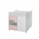 Πολυμορφικό κρεβάτι Lorelli® Mini Max New White - Orchid Pink