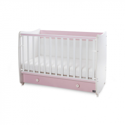 Πολυμορφικό κρεβάτι Lorelli® Dream New White - Orchid Pink 70x140 cm
