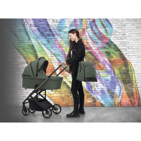 Καρότσι και port-bebe FoppaPedretti Tictoc Olive 2in1