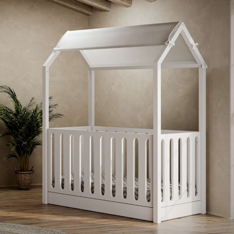 Βρεφικό Κρεβάτι Casababy La Maison White