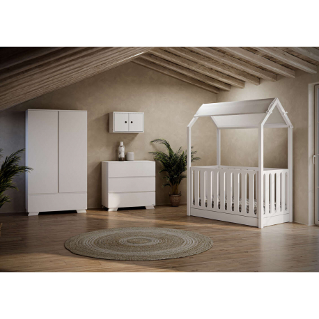 Βρεφικό Κρεβάτι Casababy La Maison White