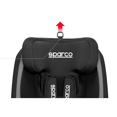 Κάθισμα αυτοκινήτου Sparco SK500 i-Size Grey 76-150 cm