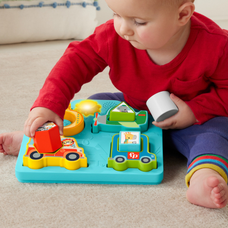 Παζλ οχημάτων Fisher-Price® με σχήματα και ήχους