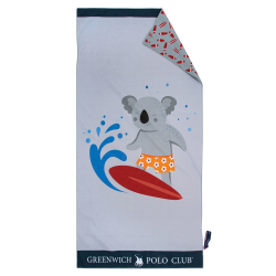 Πετσέτα θαλάσσης παιδική microfibre Greenwich Polo Club® Junior 3882
