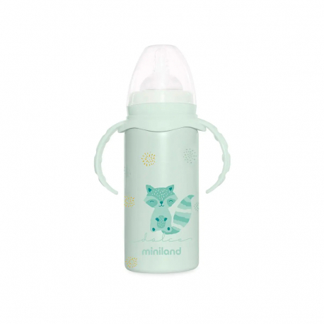 Θερμός - μπιμπερό Miniland Thermobaby Dolce Mint 240ml