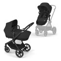 Καρότσι 2 σε 1 Cybex Gold Eos Lux Moon Black