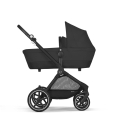 Καρότσι 2 σε 1 Cybex Gold Eos Lux Moon Black