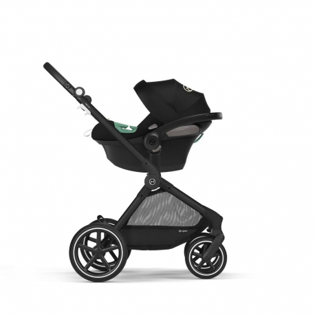 Καρότσι 2 σε 1 Cybex Gold Eos Lux Moon Black