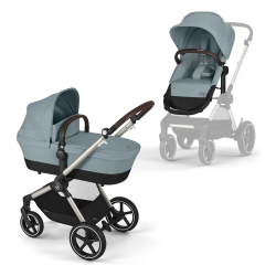 Καρότσι 2 σε 1 Cybex Gold Eos Lux Sky Blue