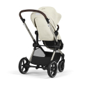 Καρότσι 2 σε 1 Cybex Gold Eos Lux Seashell Beige