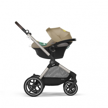 Καρότσι 2 σε 1 Cybex Gold Eos Lux Seashell Beige