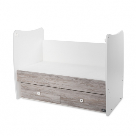 Βρεφικό κρεβάτι Lorelli® Matrix New White - Artwood