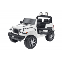 Ηλεκτροκίνητο τζιπ e-Spidko Wrangler Rubicon 12V Λευκό