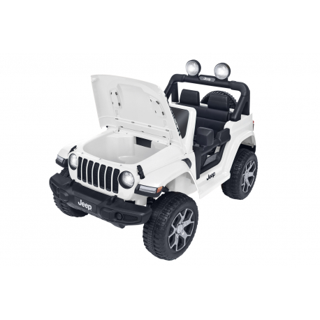 Ηλεκτροκίνητο τζιπ e-Spidko Wrangler Rubicon 12V Λευκό