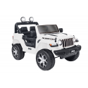 Ηλεκτροκίνητο τζιπ e-Spidko Wrangler Rubicon 12V Λευκό