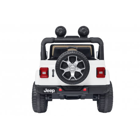 Ηλεκτροκίνητο τζιπ e-Spidko Wrangler Rubicon 12V Λευκό