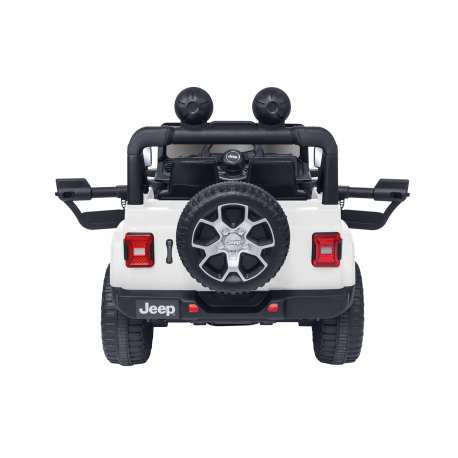 Ηλεκτροκίνητο τζιπ e-Spidko Wrangler Rubicon 12V Λευκό