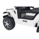 Ηλεκτροκίνητο τζιπ e-Spidko Wrangler Rubicon 12V Λευκό