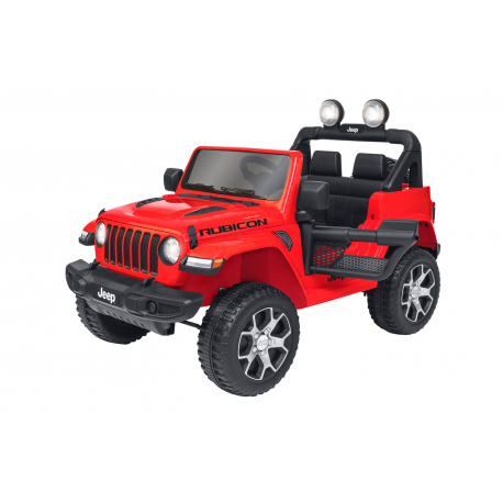 Ηλεκτροκίνητο τζιπ e-Spidko Wrangler Rubicon 12V Κόκκινο