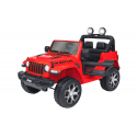 Ηλεκτροκίνητο τζιπ e-Spidko Wrangler Rubicon 12V Κόκκινο