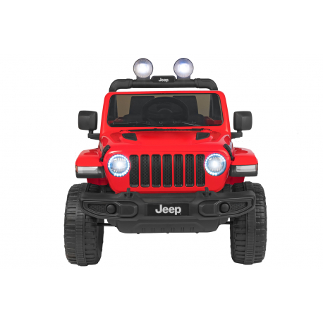 Ηλεκτροκίνητο τζιπ e-Spidko Wrangler Rubicon 12V Κόκκινο