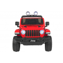 Ηλεκτροκίνητο τζιπ e-Spidko Wrangler Rubicon 12V Κόκκινο